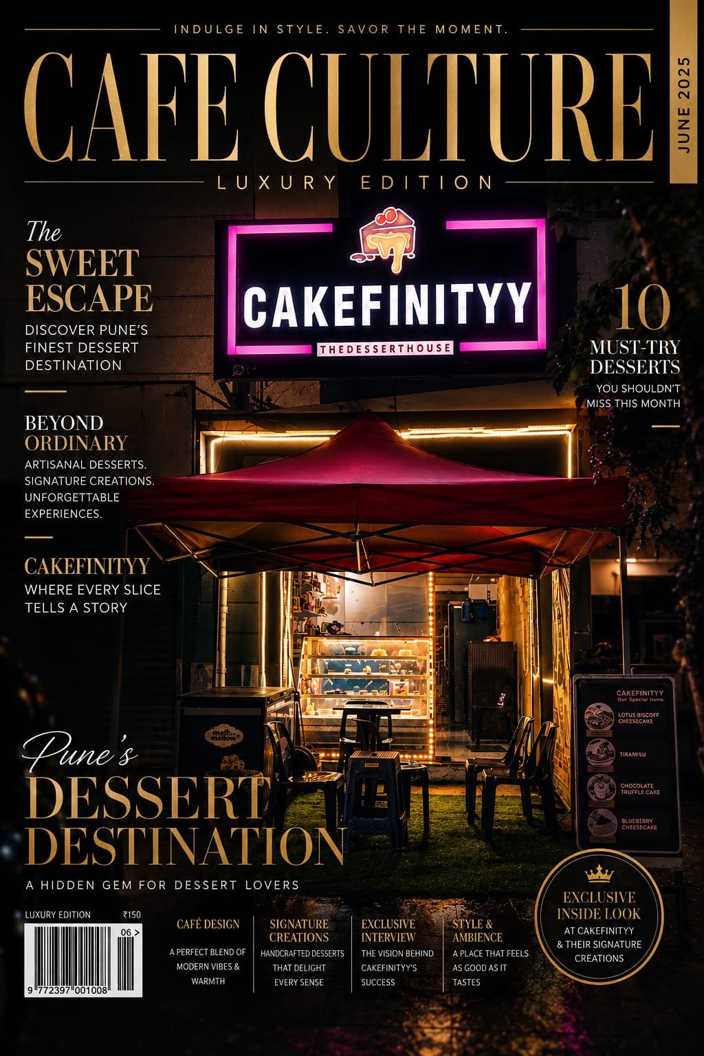 Inside the Cakefinityy kitchen